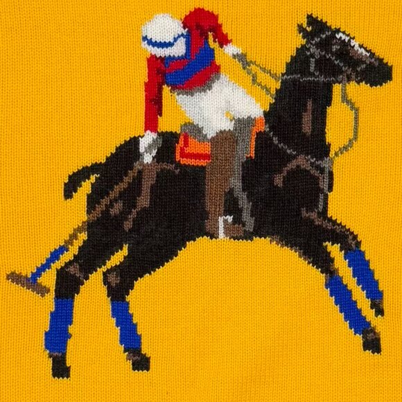 Polo Ralph Lauren Colorful Polo Wool Knit Sweater - Picture 4 of 5